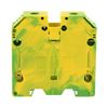 Földelő sorkapocs TS35 1-szintes 10-50mm2 zöld-sárga csavaros csavaros SSL 50/2A GNYE CONTA-CLIP