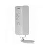 Kaputelefon audio lakáskészülék 1+n 3gomb falonkívüli fehér világítás/ajtónyitó Miro URMET